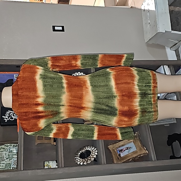 A3 desing Women Long Sleeve Printed Bodycon Mini Dresse Medium - Picture 3 of 6